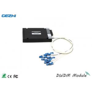 China DWDM Mux / Demux 8CH with 1310nm & monitor port , 100 GHz ABS Pigtailed Module supplier