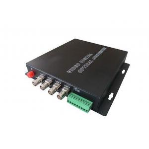 China 4CH Video Digital Optical Converter , BNC To Fiber Media Converter supplier