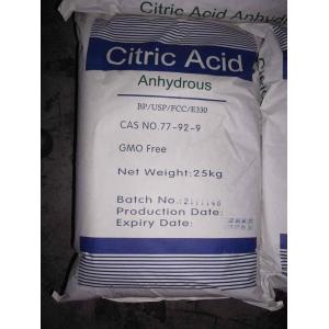 Anhidro ácido cítrico de alta calidad, polvo de la categoría alimenticia con precio barato en el bulto, BP98 E330