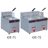 China 5.5L-16L Restaurant Cooking Equipment , Energy Saving Commercial Gas Fryers on sale