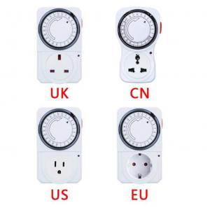24 Hour Cyclic Timer Switch Kitchen Timer Outlet Loop Universal Timing Socket Mechanical Timer