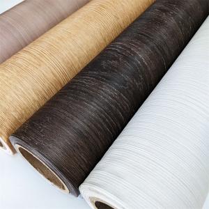 Semi Rigid Wood Texture PVC Interior Film Sheet For Lamination Process
