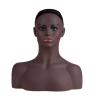 China High quality  PVC mannequin head with black mannequin head display dummy mannequin for female wholesale