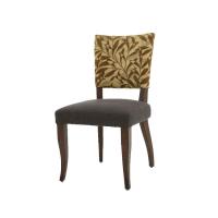 China Customized Contemporary Style Upholstered Dining Chairs Restaurant Furniture on sale
