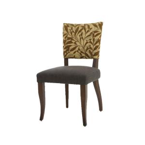 China Customized Contemporary Style Upholstered Dining Chairs Restaurant Furniture supplier
