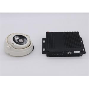 China RJ45 Vehicle Blackbox Mobile DVR Full HD And Hard Disk 4 CH Video Recorder supplier