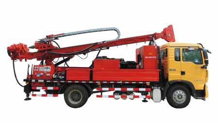 Truck Mounted Multi Function Engineering Drilling Machine 150m Civil Building