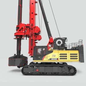 China SR445R H10 Construction Piling Machine Rotary Drilling Rig Hydraulic Rotary Piling Rig wholesale