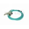 10 Meter OM4 12 core 3.0mm MPO MTP Cable LSZH Jacket MPO TO LC Cable