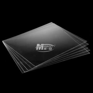 0.9mm 1mm 2mm Thickness Clear Plastic Sheet Petg For Decorating