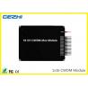 China longitudes de onda múltiples del conector del módulo 1260~1620nm LC de 1x16CH CWDM Mux Demux a elegir wholesale