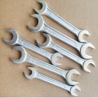 China Double Open End Spanner Double open end flat wrench size 5.5 7 8 10 12 13 14 15 17 19 22 24mm spanner on sale