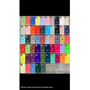 Shockproof Soft iPhone 12 Genuine Liquid Silicone Case 60 colors