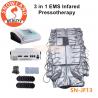 3 in 1 far infrared+ems therapy +lymphatic drainage vacuum pressotherapy body