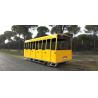 China Metal Structure Mini Trackless Train 62 Seats For Amusement Park Diesel Powered wholesale