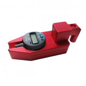 Aluminum Alloy Road Marking Thickness Gauge For Measuring Red Lines With Dry Battery