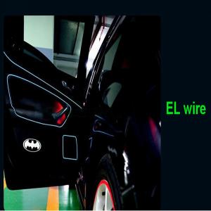 long lifetime el wire/ neon wire/ glow wire for car decoration