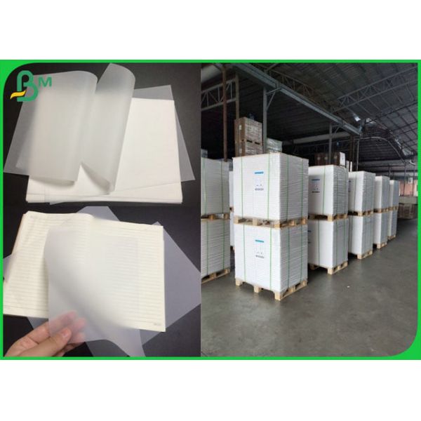 93 x 1124mm 73gsm 83gsm 90gsm Transluscent Tracing Paper For Notebook Making