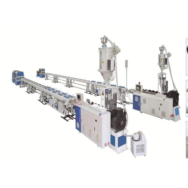 PP / PPR / PE / PA Jwell Extrusion Machinery For Single Or Muti Layer Small Diameter Pipe