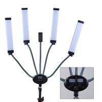 China Salon / Spa Double Arms LED Fill Light Four Arms Beauty Lamp For Eyelash Extensions on sale