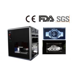 China 3D Crystal Glass Laser Engraving Machine , Middle Size Crystal Glass Picture Engraving Unit supplier