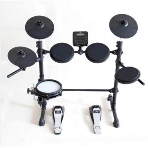 China Silicone Electronic Drum Set Portable  Drum Set with Speaker Pedals for Kids Beginner Roll Up Practice Pad Electric supplier