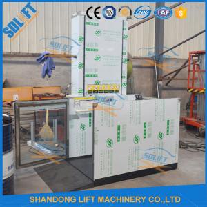 China Stainless Steel Outdoor Hydraulic Disability Lifting Equipment 300kgs Loading Capacity supplier