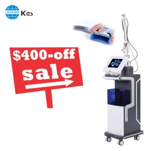 China KES Ce Approved Vaginal Rejuvenation Laser Equipment Co2 Fractional Laser For Acne Scars Removal Skin Tags Cutting Laser supplier