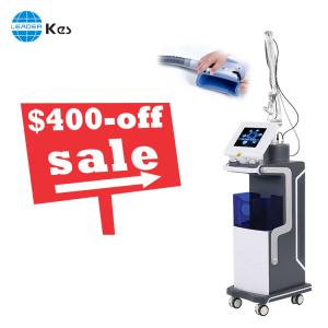 KES Ce Approved Vaginal Rejuvenation Laser Equipment Co2 Fractional Laser For Acne Scars Removal Skin Tags Cutting Laser