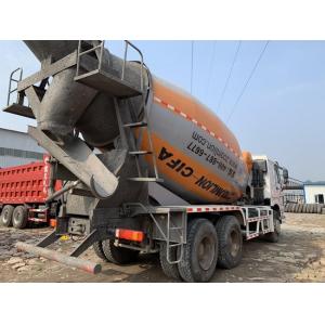 Hydraulic Pump Used Concrete Mixer Truck , 8cbm 10cbm Used Cement Mixer Truck