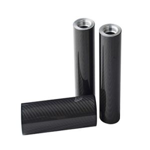 China Lightweight Guide Carbon Fiber Roller Bopp Line Rubber Nip Roller wholesale