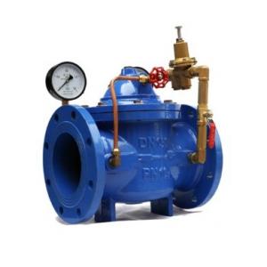 Water Control Emergency Open Pressure Sustaining Pressure Relief Valve Ductile Iron Body