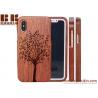 China Bamboo +wood Case Newest Styles Developed Environmental Phone Case for IPhone X wholesale
