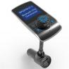 Dual USB Car Charger Transmitter With AUX Input TF Card Slot , Car Kit FM