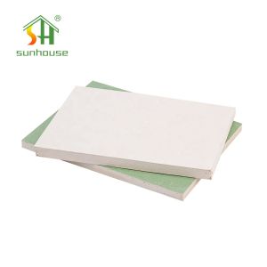China 9.5mm Thickness Pure Natural Gypsum Plaster Board with Modern Design for Indoor Wall Partition wholesale