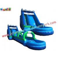 China Renting Commercial, Home Backyard PVC tarpaulin Outdoor Inflatable Water Slides for Kids on sale
