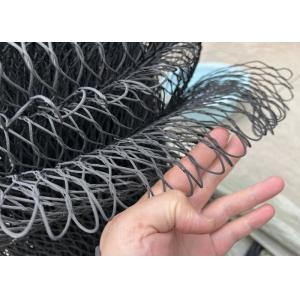 China High Tensile Black Oxide Cable Mesh Ferruled And Knotted Mesh Net For Tiger supplier