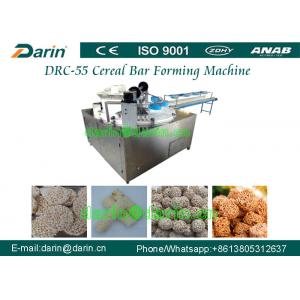 China SS304 Puffing rice / Cereal bar forming machine with buckwheat  nuts material supplier