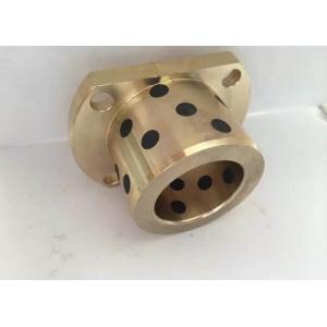 Hydraulic Cylinder Casting Flanged Bronze Bearings 60 HB Hardness