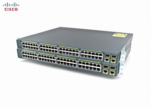 C2960S Series Used Cisco Switches WS-C2960S-48TD-L 48 Port 10/100/1000M AC 120