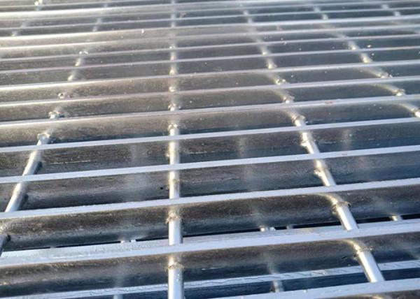 Refinery Industrial Steel Grating , Mild Stainless Steel Grate Sheet