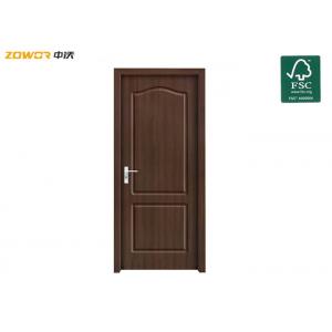 20Kg/M2 Apartment Exit HDF Strip Oak Plain Wooden Door