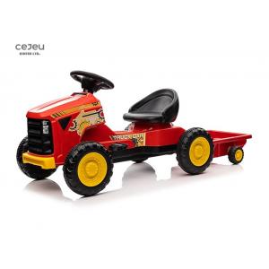 Children'S Electric Simulated Tractor With Tow Bucke