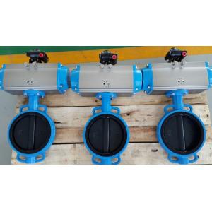 Air Torque Pneumatic Butterfly Valve Actuator Rack And Pinion