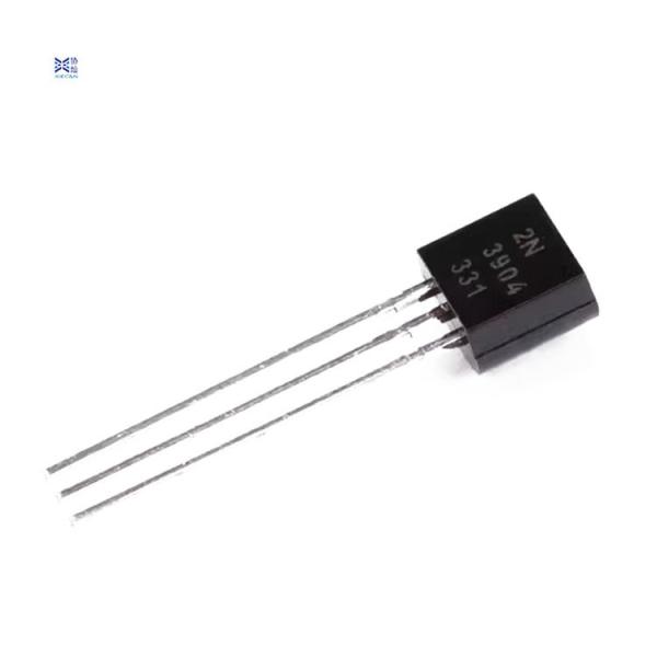 2N3904 TO-92 BJT NPN Transistor bipolar de unión universal 40V20mA625mW Nuevo y original