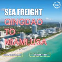 China 35 Days China To USA Sea Freight Forwarders From Qingdao To Miami Port To Port on sale