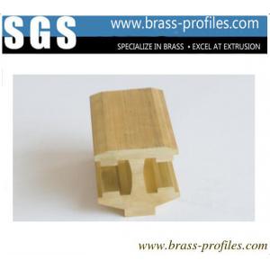 China Brass Extrusion Sanitary Ware Profiles Special Shaped Copper Alloy Extrusion supplier