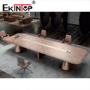China Wood Commercial Conference Table For Office Room 4800×1600×750mm supplier