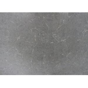 Polished Dark Grey Quartz Tile Countertop Big Slab NSF CE Approved