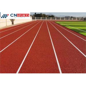 High Slip Resistance Athletic Running Track Smooth Surface Rubber Running Track